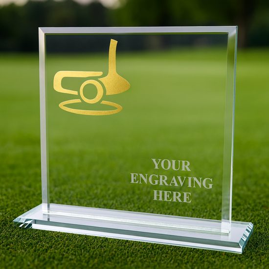 Skleněná trofej CRM20241M17 | Golf