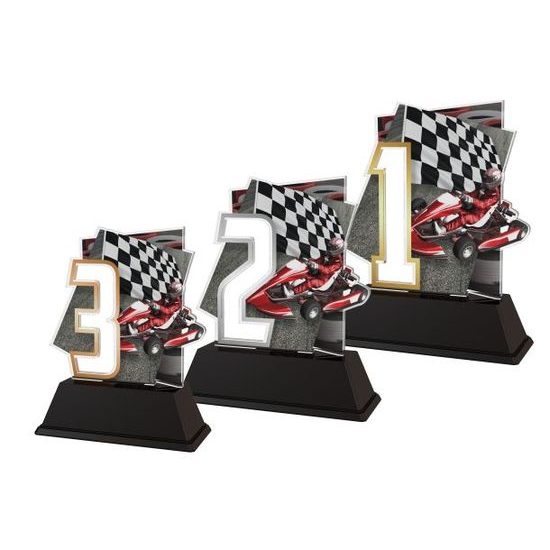 Akrylátová trofej NCUF001M13 | Motorsport