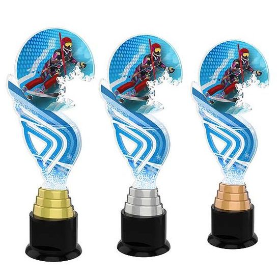 Akrylátová trofej ACTAS0006 | Sjezdové lyžování