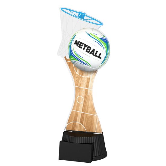 Akrylátová trofej ACUTCM123 | Netball