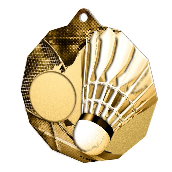 Kovová medaile ekoMDMR03M08 | Badminton