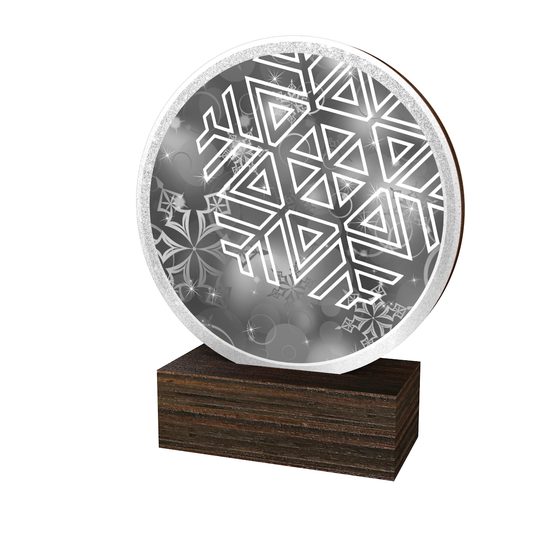 Dřevěná plaketa TFRW806 | Zima