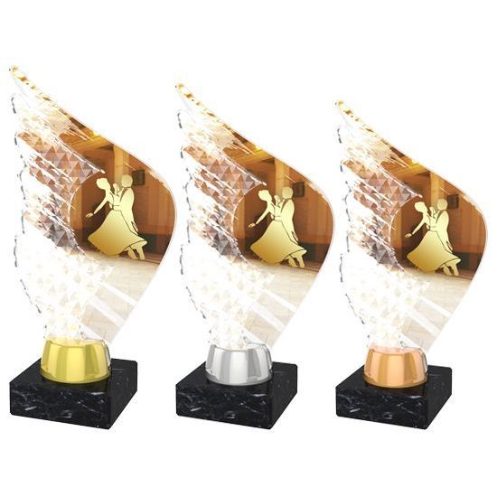 Akrylátová trofej AKEA0001M25 | Tanec