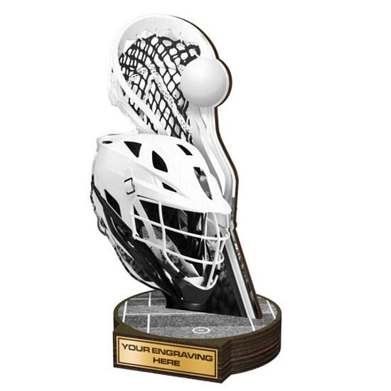 Dřevěná plaketa RWR041 | Lacrosse