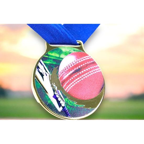 Kovová medaile MDLMIDM25 | Cricket