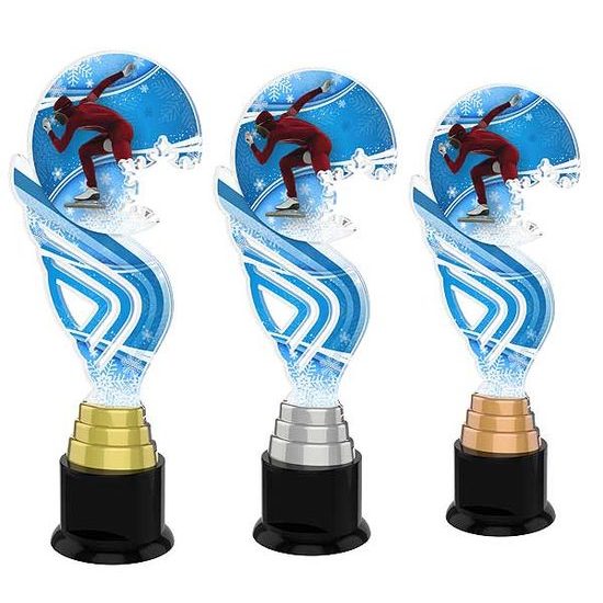 Akrylátová trofej ACTAS0009 | Korčuľovanie