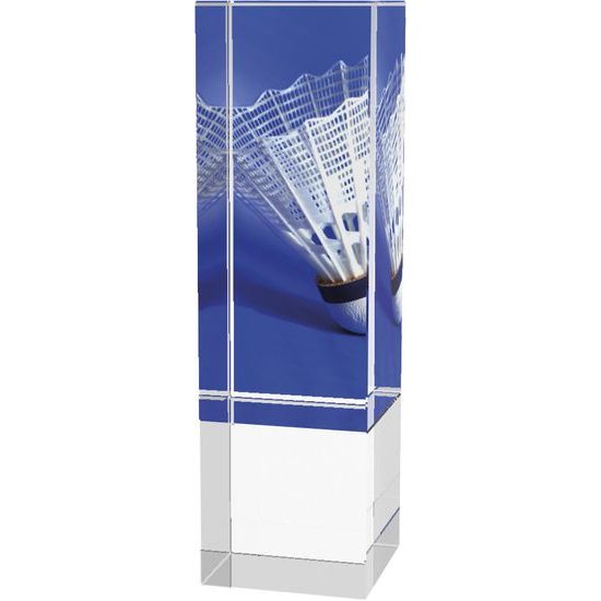 Glastrophäe CR4034M10 | Badminton
