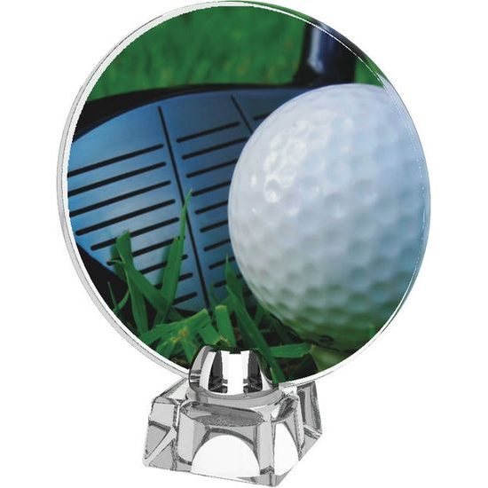 Skleněná trofej CR4043M14 | Golf