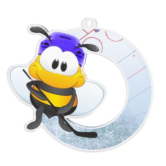Acrylmedaille MDAKM8 | Eishockey