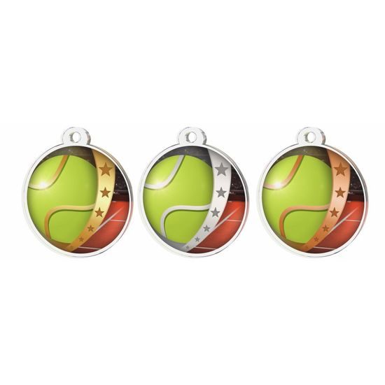 Akrylátová medaile MDA0030M03 | Tenis