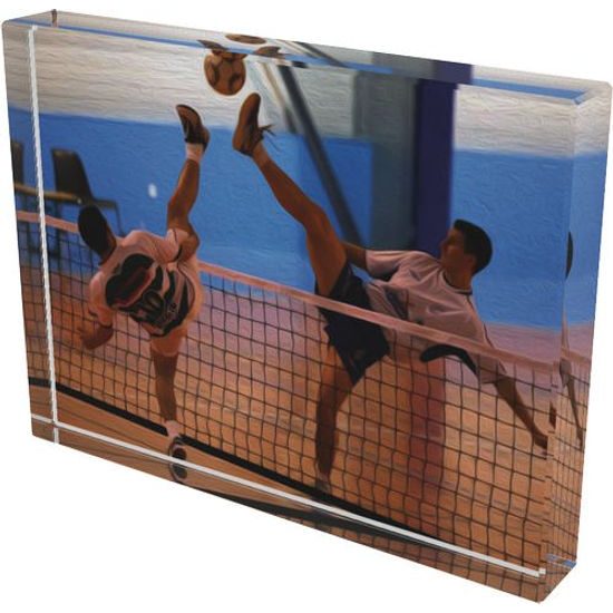 Glastrophäe CR4044M20 | Netzball