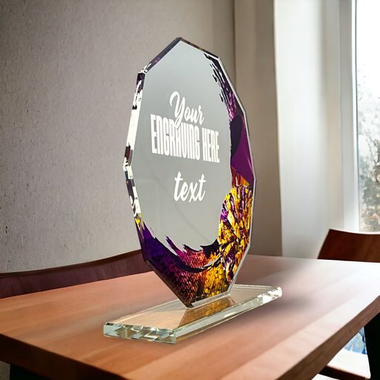 Sklenená trofej CR2024301M39 | Roztleskávačky