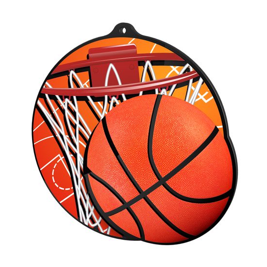 Akrylátová medaile MDABL M03 | Basketball