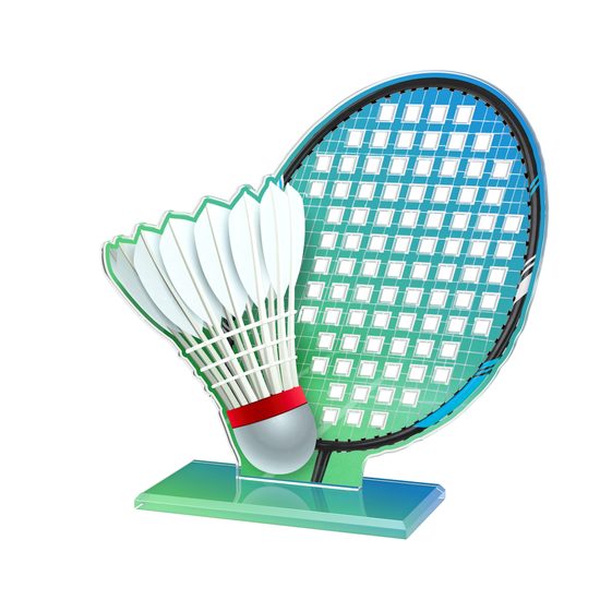 Acryltrophäe AWF M63 | Badminton
