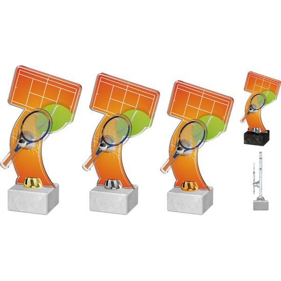 Acryltrophäe ACTD0017M4 | Tennis