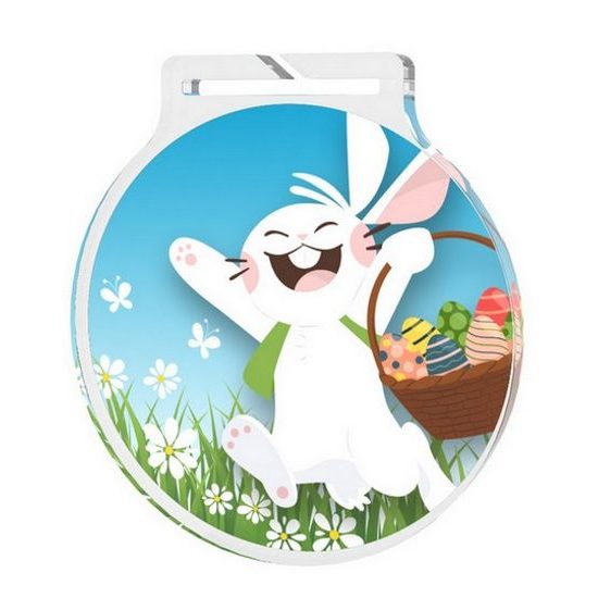 Akrylátová medaile MDAV60M01 | Velikonoce