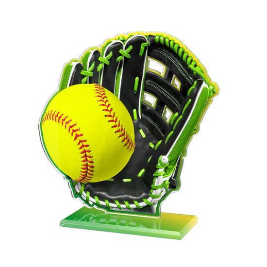 Akrylátová trofej AWF M02 | Softball