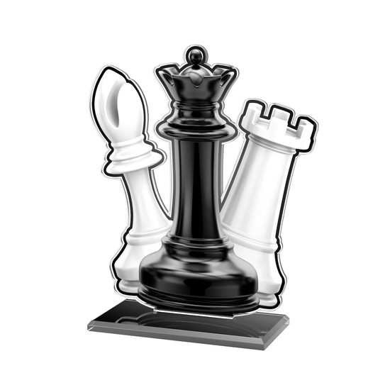 Acryltrophäe AWF M16 | Schach