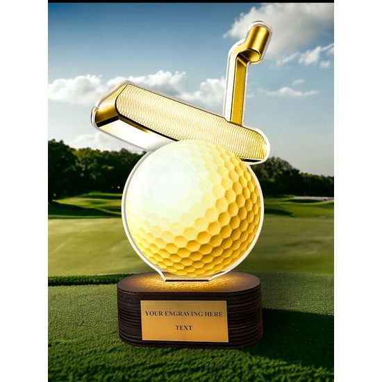 Akrylátová trofej TLR2023252 | Golf