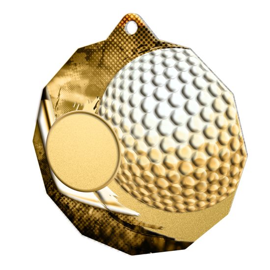 Kovová medaile ekoMDMR03M39 | Golf