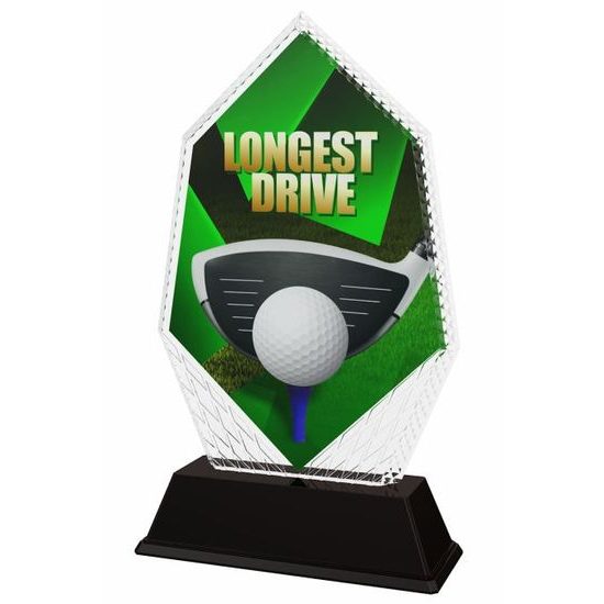 Akrylátová trofej PYR001M34 | Golf