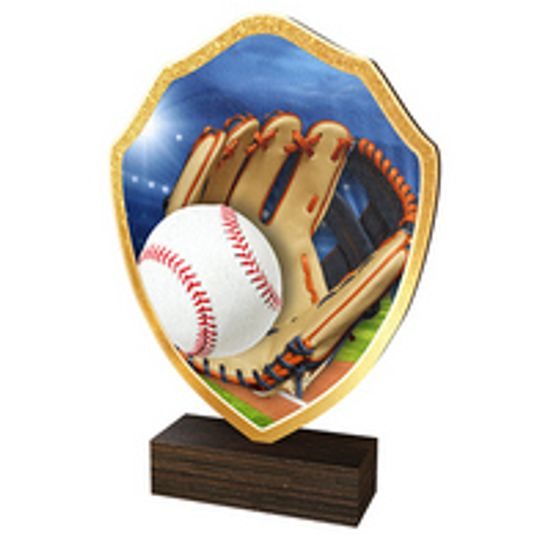 Dřevěná plaketa TFRW025 | Baseball