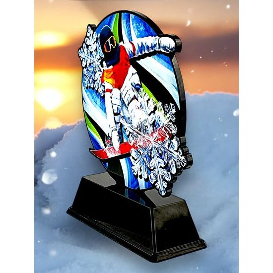 Akrylátová trofej FABM45 | Snowboard