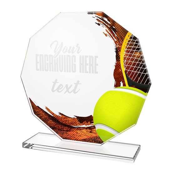 Skleněná trofej CR2024301M05 | Tenis