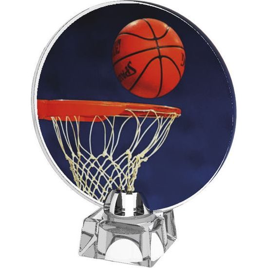 Skleněná trofej CR4043M23 | Basketball