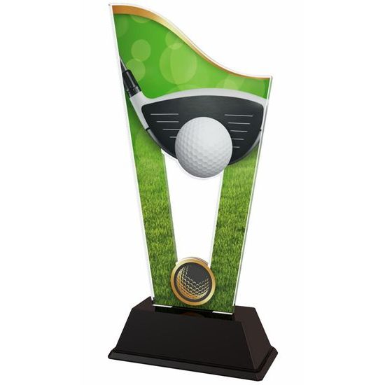 Akrylátová trofej CASM25 | Golf