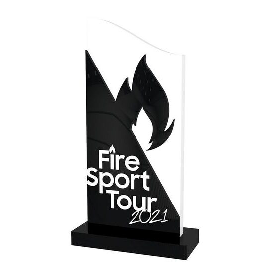 Akrylátová trofej APLA010M03 | Hasiči