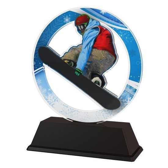 Akrylátová trofej CBCUS001M11 | Snowboard