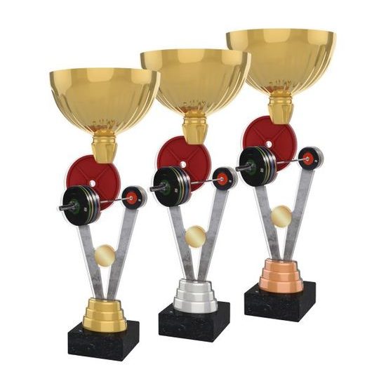 Akrylátová trofej ACUPGOLD M35 | Vzpírání