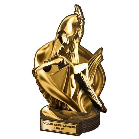 Dřevěná plaketa RWR245 | Tanec