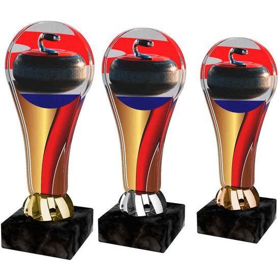 Acryltrophäe ACL2100M27 | Curling