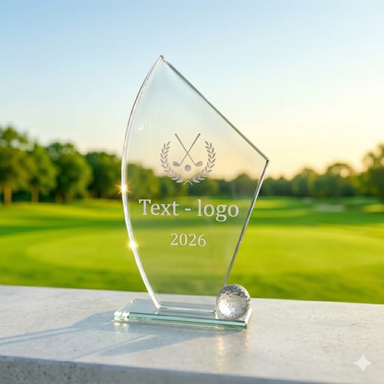 Glastrophäe CRG202403 | Golf