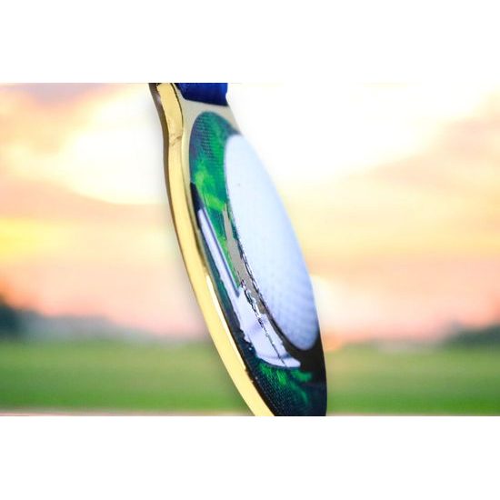 Kovová medaile MDLMIDM39 | Golf