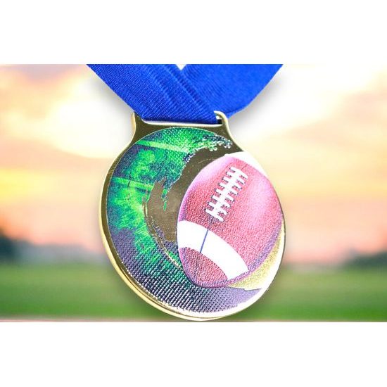 Kovová medaile MDLMIDM35 | Americký fotbal