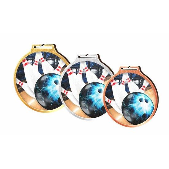 Medaile MDAW002M08 | Bowling