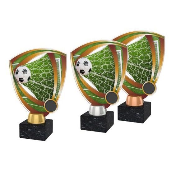 Akrylátová trofej ACUF001 | Futbal