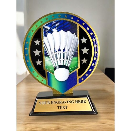 Kovová trofej SAM03M11 | Badminton