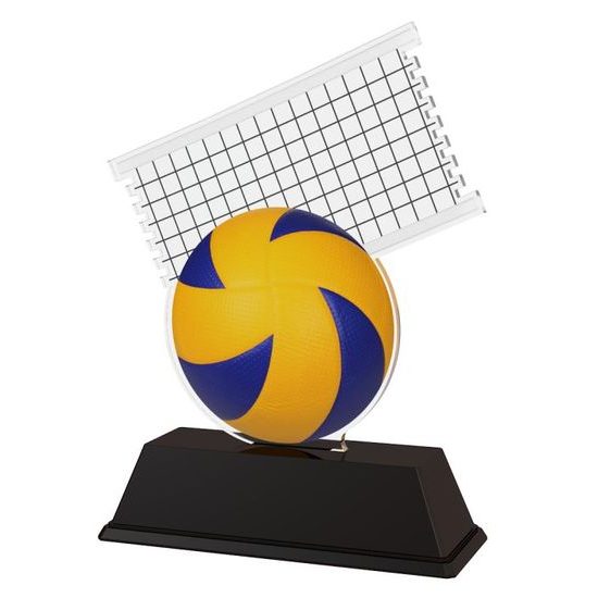 Akrylátová trofej FA200M9 | Volejbal