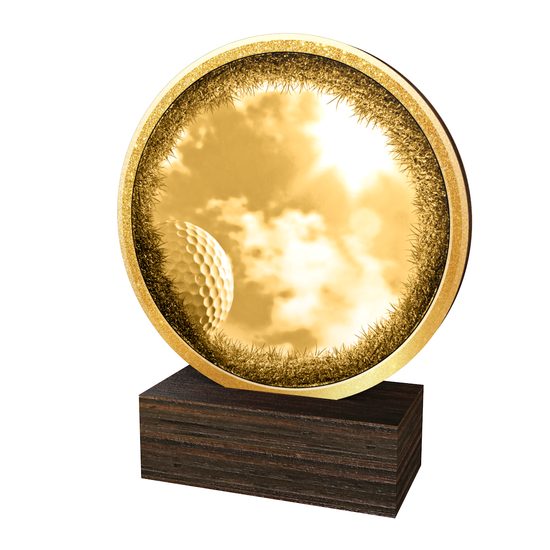 Dřevěná plaketa TFRW833 | Golf