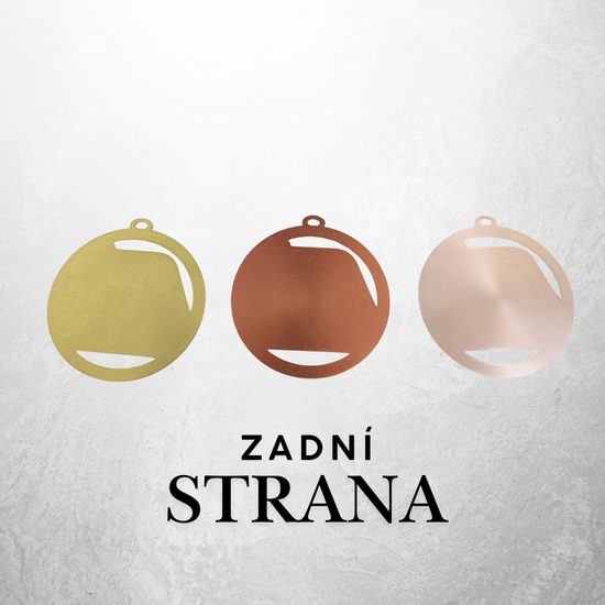 Kovová medaile ekoMDMhc01 | Hokej