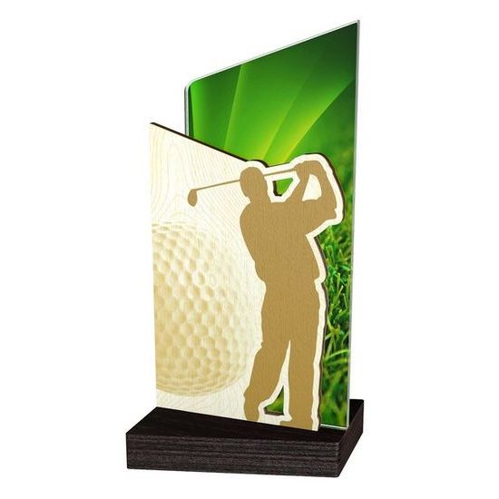 Dřevěná plaketa WPLA406 | Golf