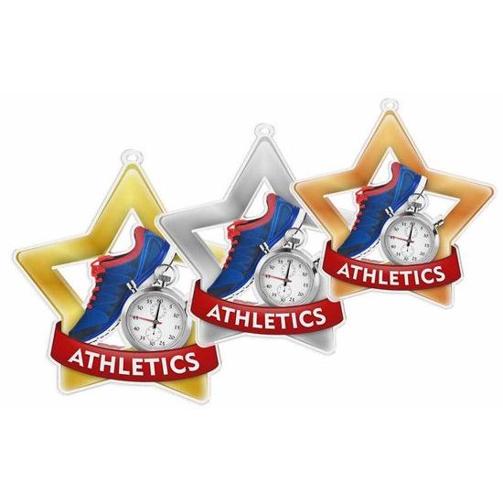 Akrylátová medaile MDASTARM15 | Atletika