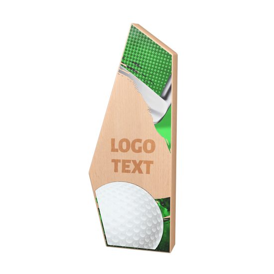 Dřevěná trofej WMT001M21 | Golf