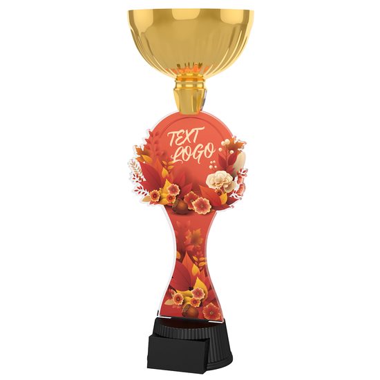 Akrylátová trofej ACUPCGM121 | Květinová edice
