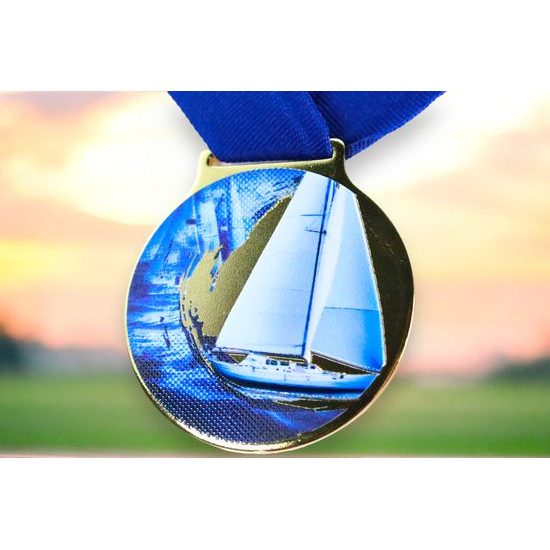 Kovová medaile MDLMIDM20 | Vodni sporty