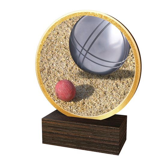 Dřevěná plaketa TFRW888 | Petanque